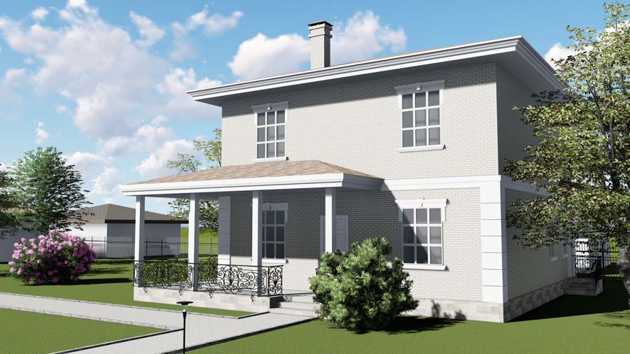 Дом в классическом стиле