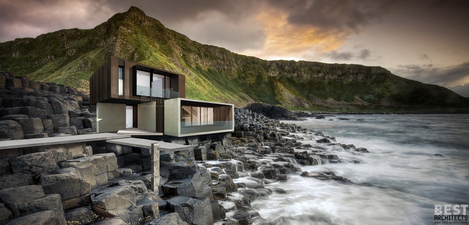 Обложка проекта: ПРОЕКТ | ДОМ НА МОРЕ | CONCEPT 004 | HOUSE AT SEA