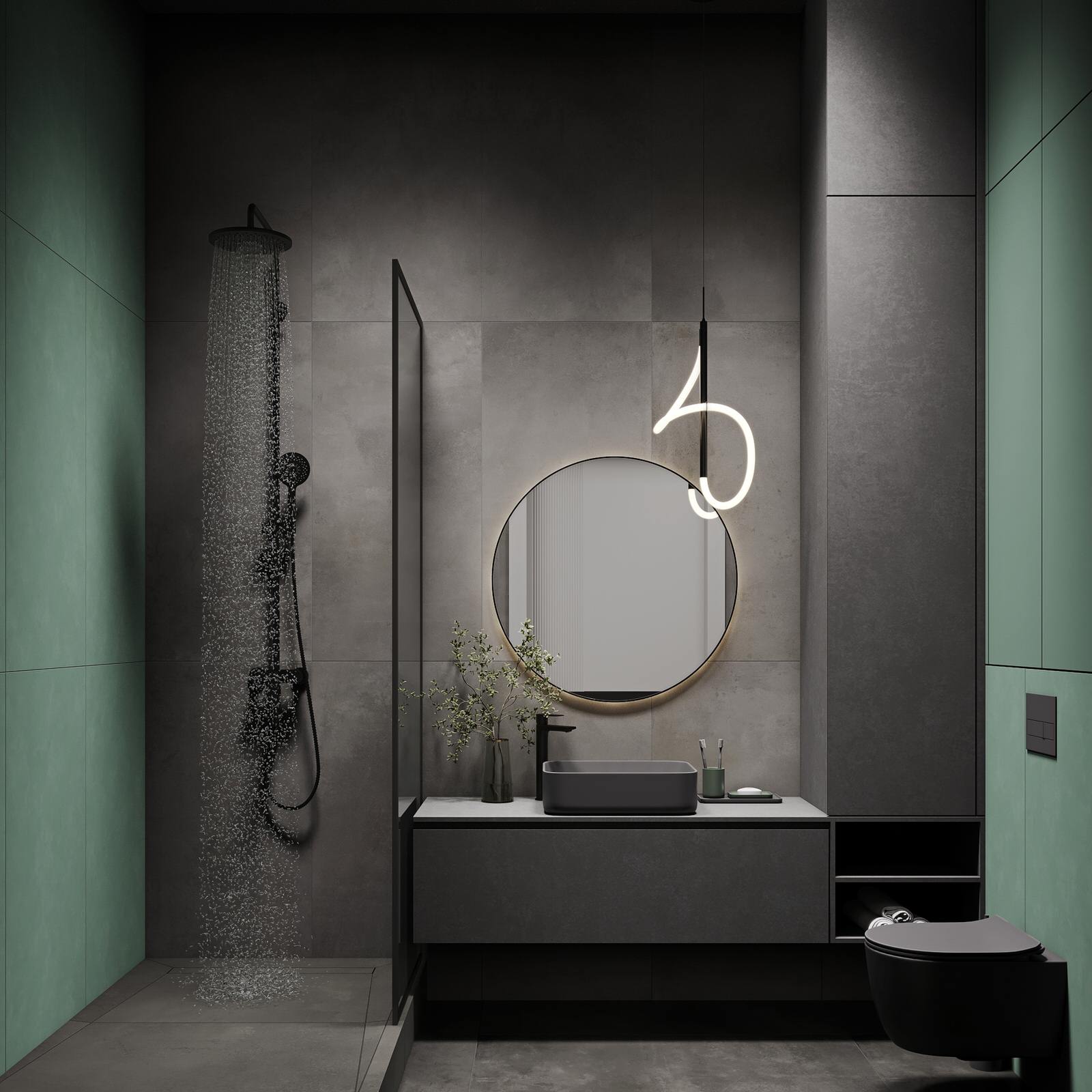 Обложка проекта: Гостевой санузел Идиллия