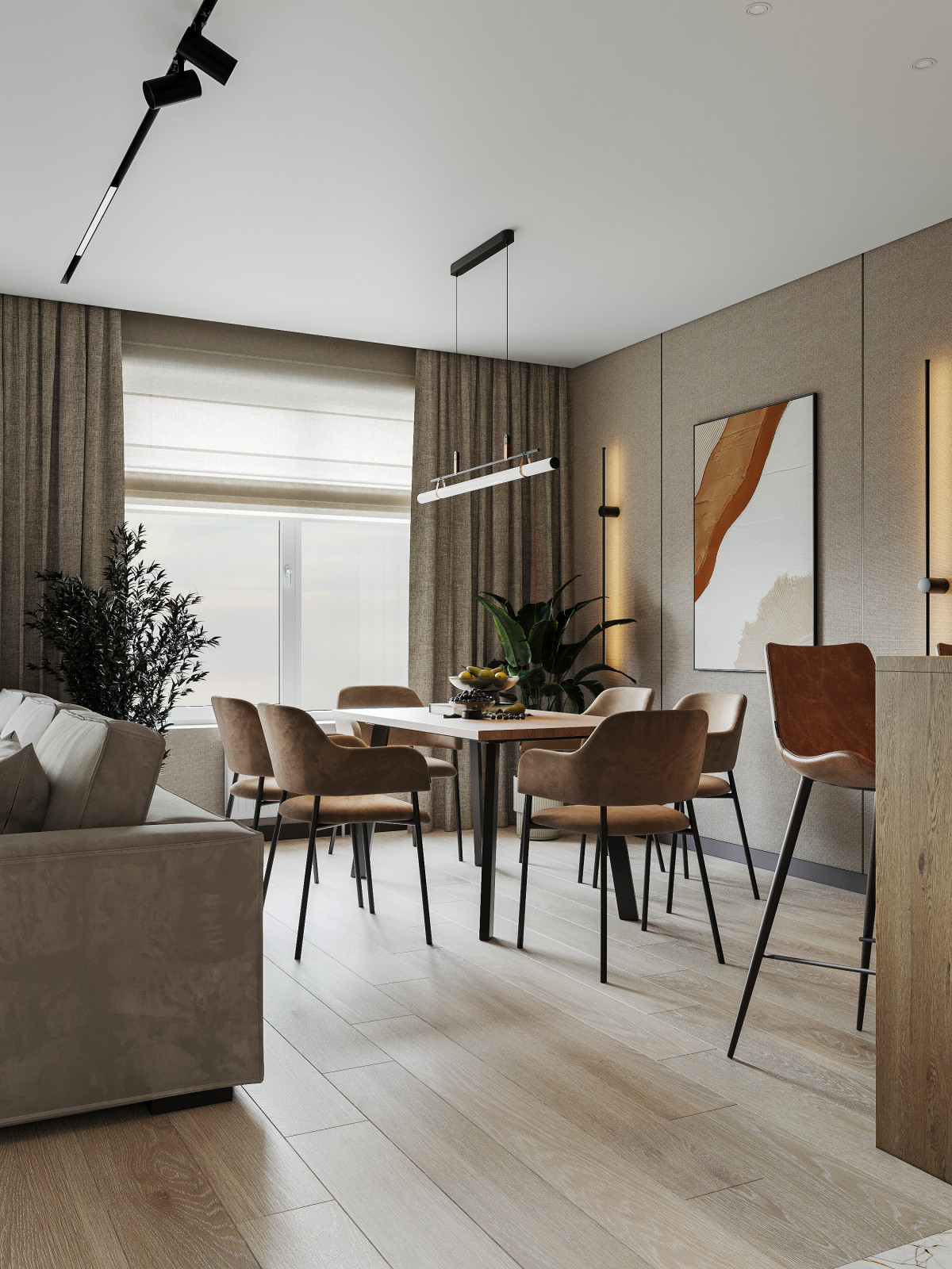 Медовое дерево, двухкомнатная квартира