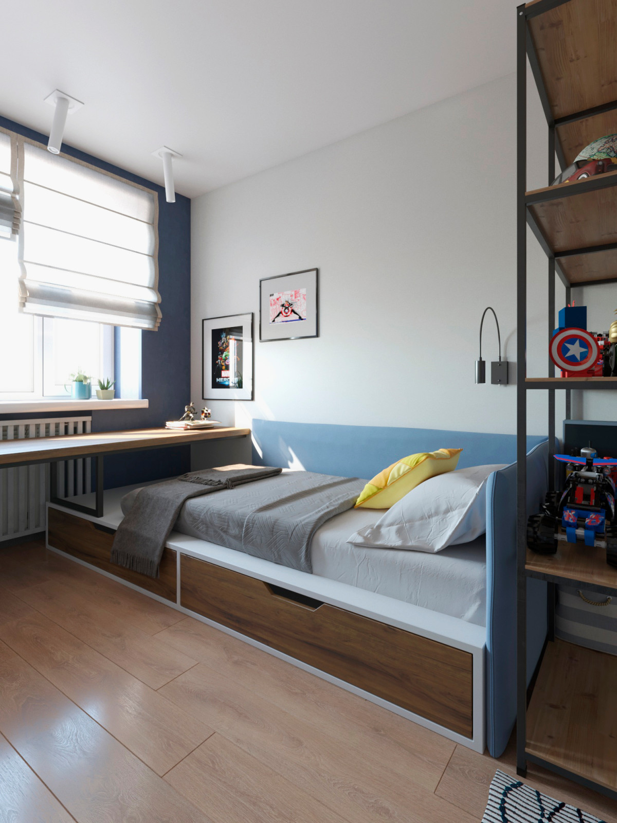 Детская комната для мальчика