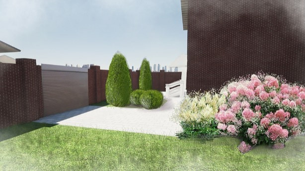 Обложка проекта: Ландшафтный дизайн территории частного владения в КП "Земляничная поляна"