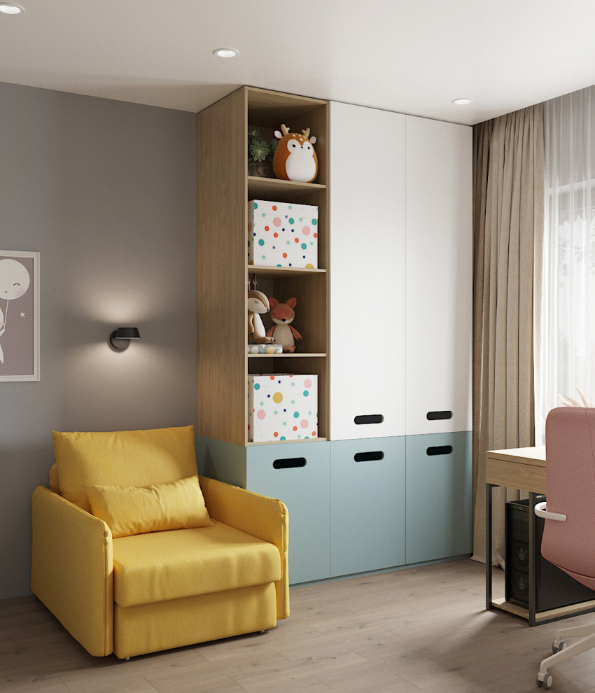 Дизайн-проект дома, площадью 110 м2 в г. Новосибирск. Кольцово