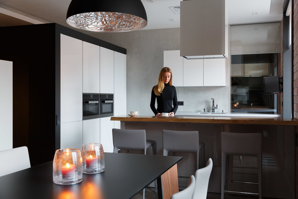 MK Cucine. Кухня в квартире 170 кв.м.