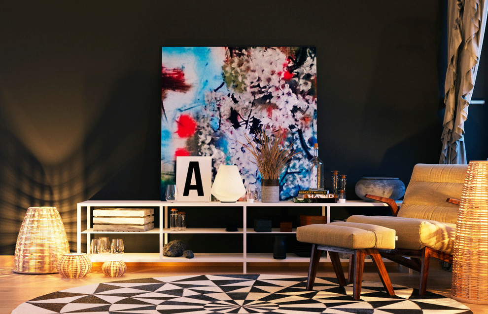 Интерьер спальни в доме во Владивостоке