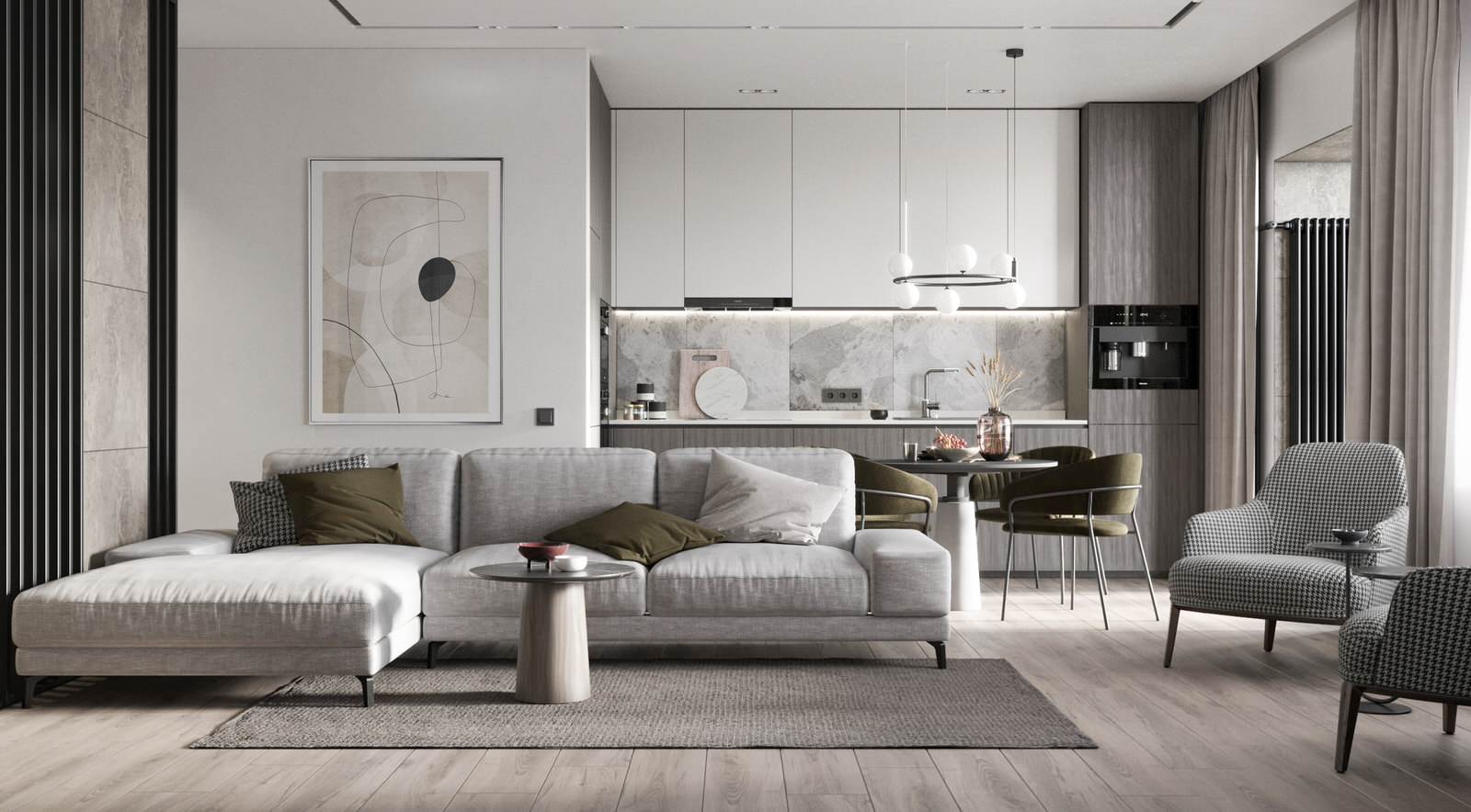 Квартира в ЖК Олимп 75 кВ.м