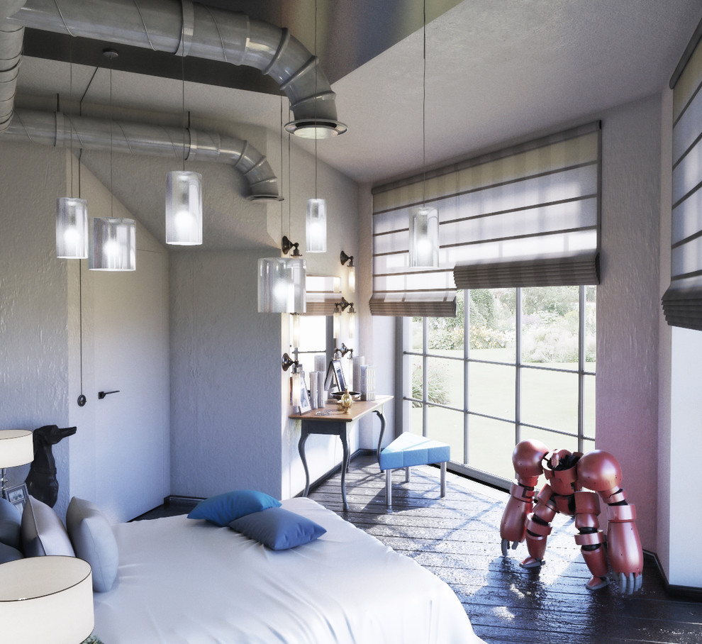 1-й этаж. Спальня. Вид от кровати