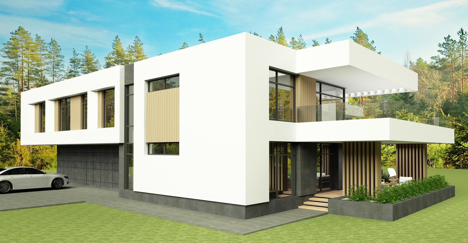 Проект индивидуального жилого дома. КП Руза Фэмили Парк