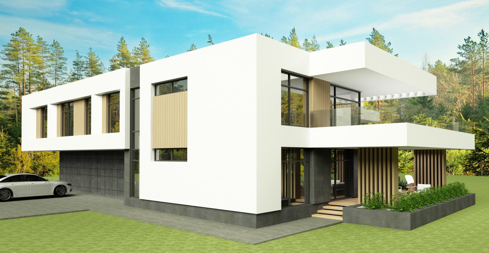 Проект индивидуального жилого дома. КП Руза Фэмили Парк