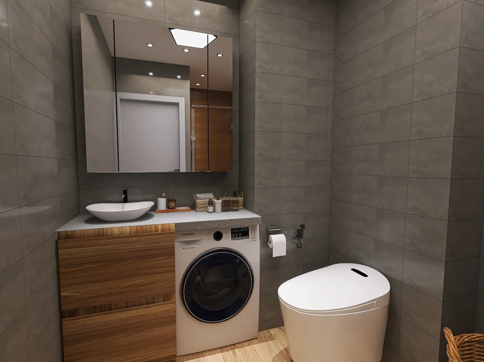 Дизайн-проект квартиры-студии с отдельной спальней (евродвушка)