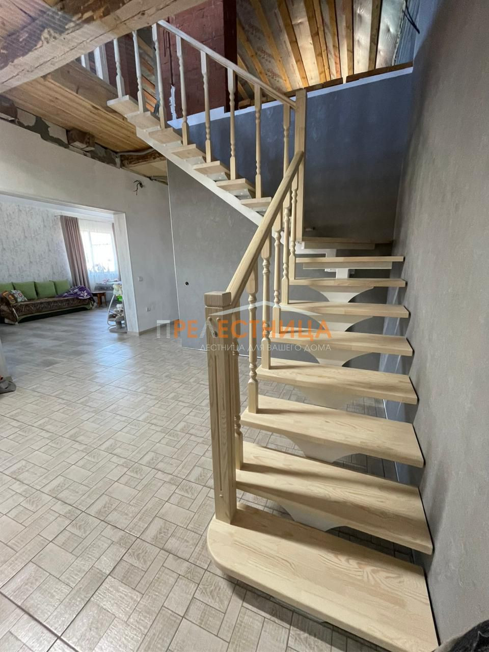 Г-образная лестница на центральной трубе Ассоль - 55