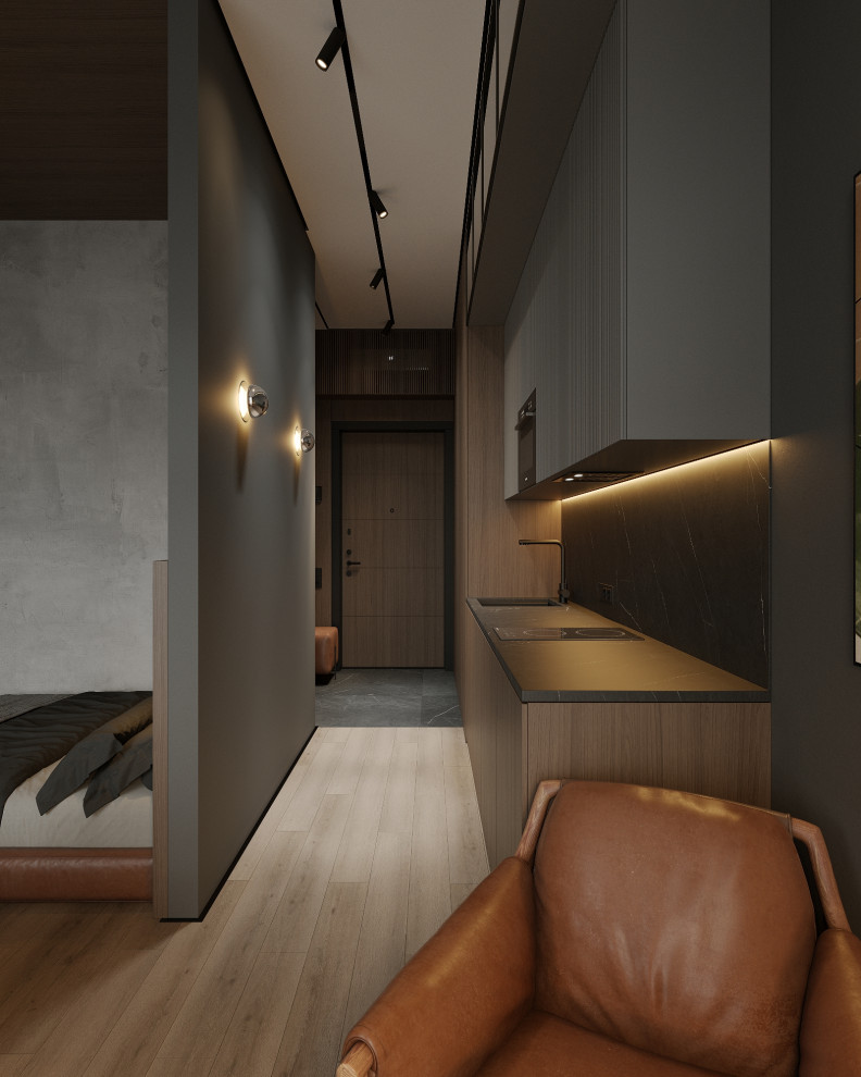 Дизайн проект апартаментов 28 Кв под посуточную аренду