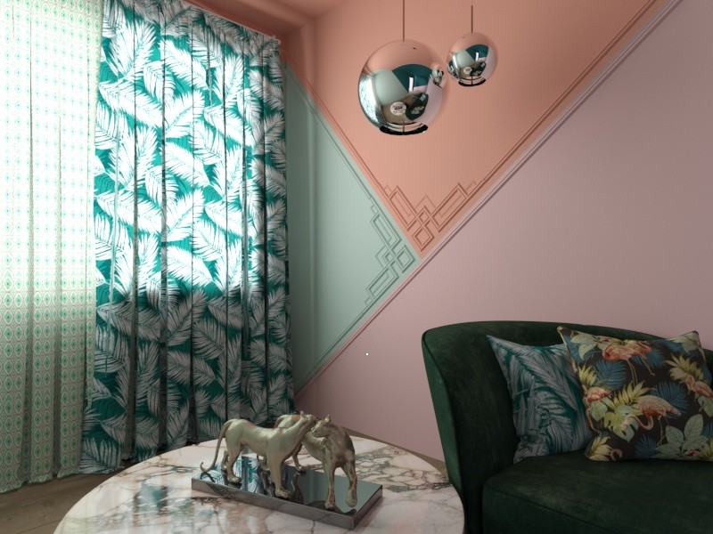 Обложка проекта: Необычный дизайн гостиной для необычного молодого человека