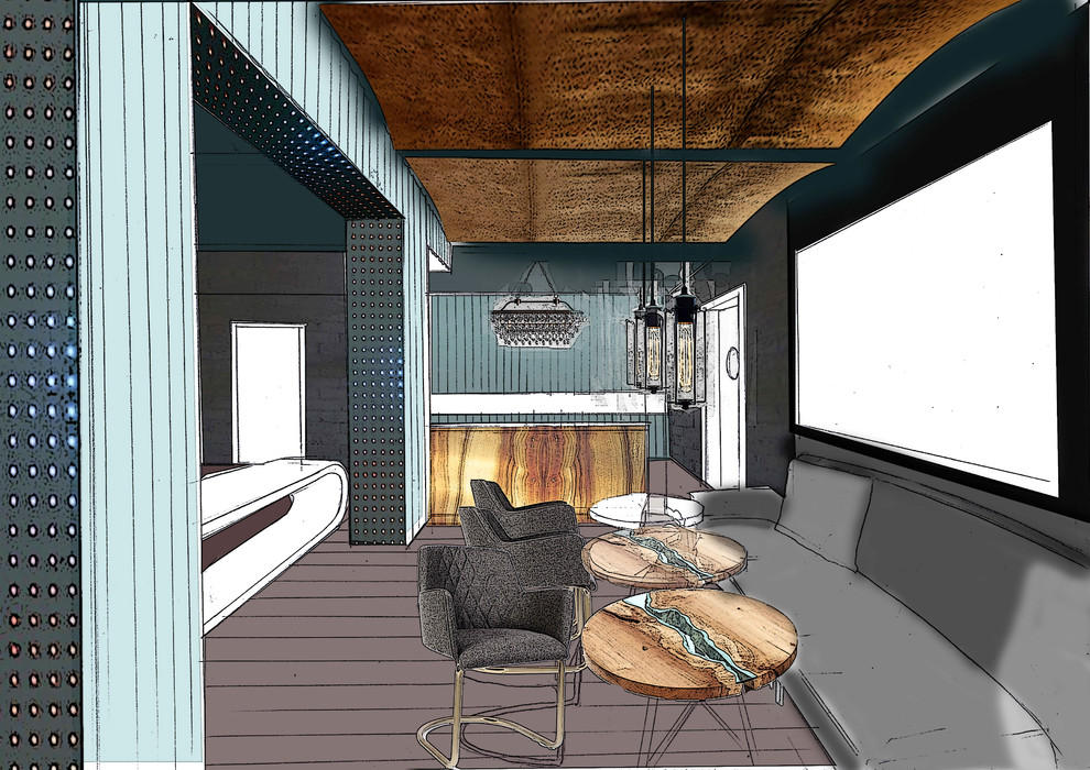 Обложка проекта: Клуб, Vegan кафе и школа игры на Hang.