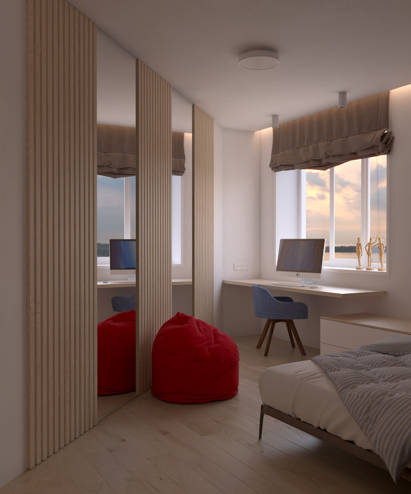 Обложка проекта: Современный дизайн квартиры в ЖК Галактика, 106 м