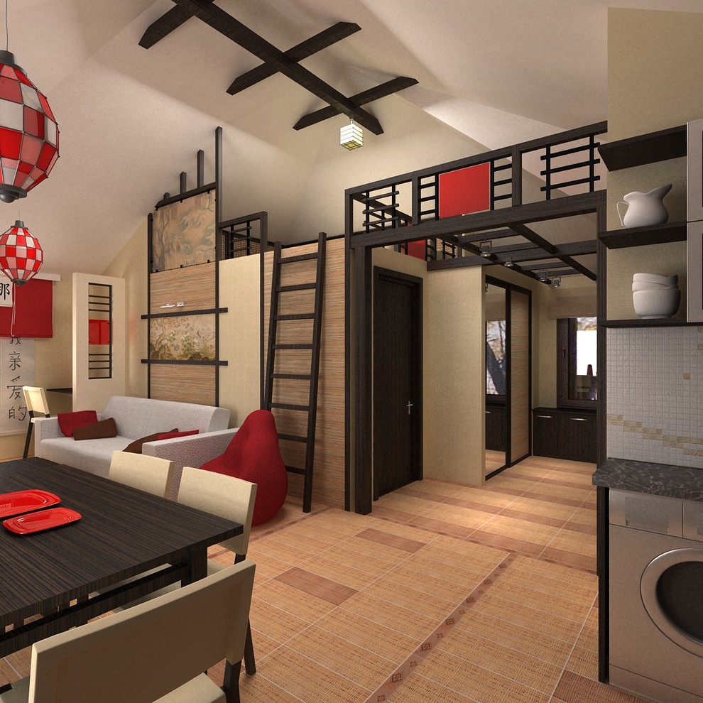 мансарда 1 "японский стиль"