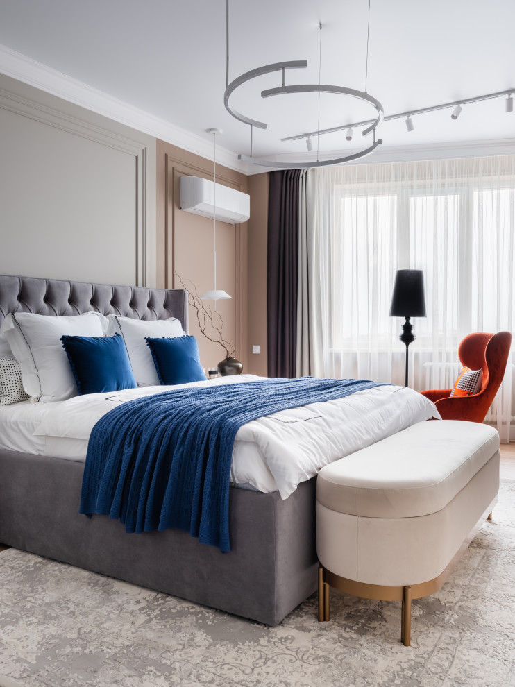 Реализация квартиры в стиле современная классика для семейной пары с ребенком