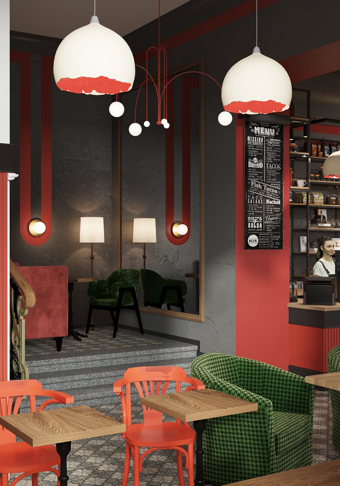 Дизайн-проект кофейни часть 2