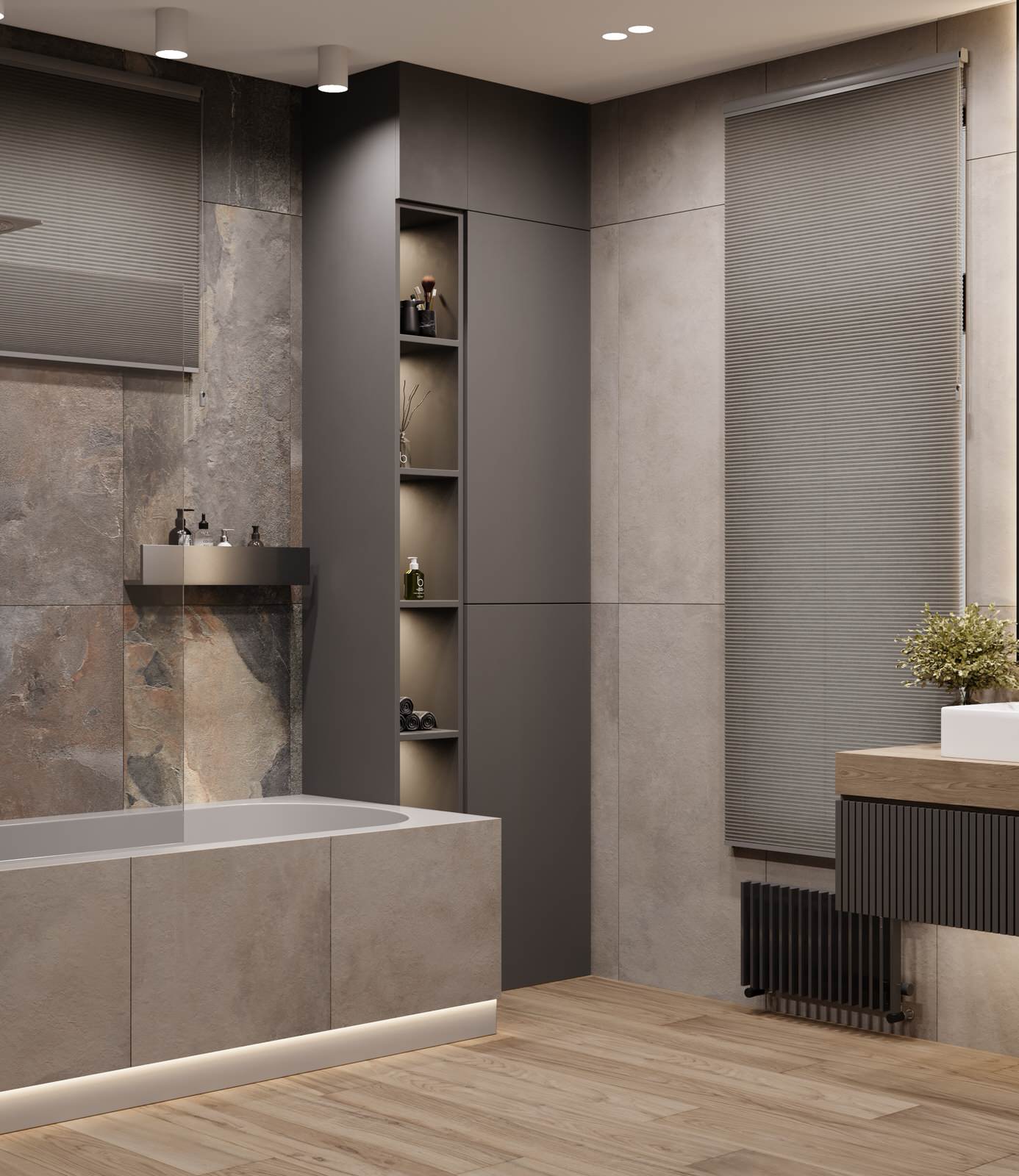 3 этаж частного жилого дома. Ванная.