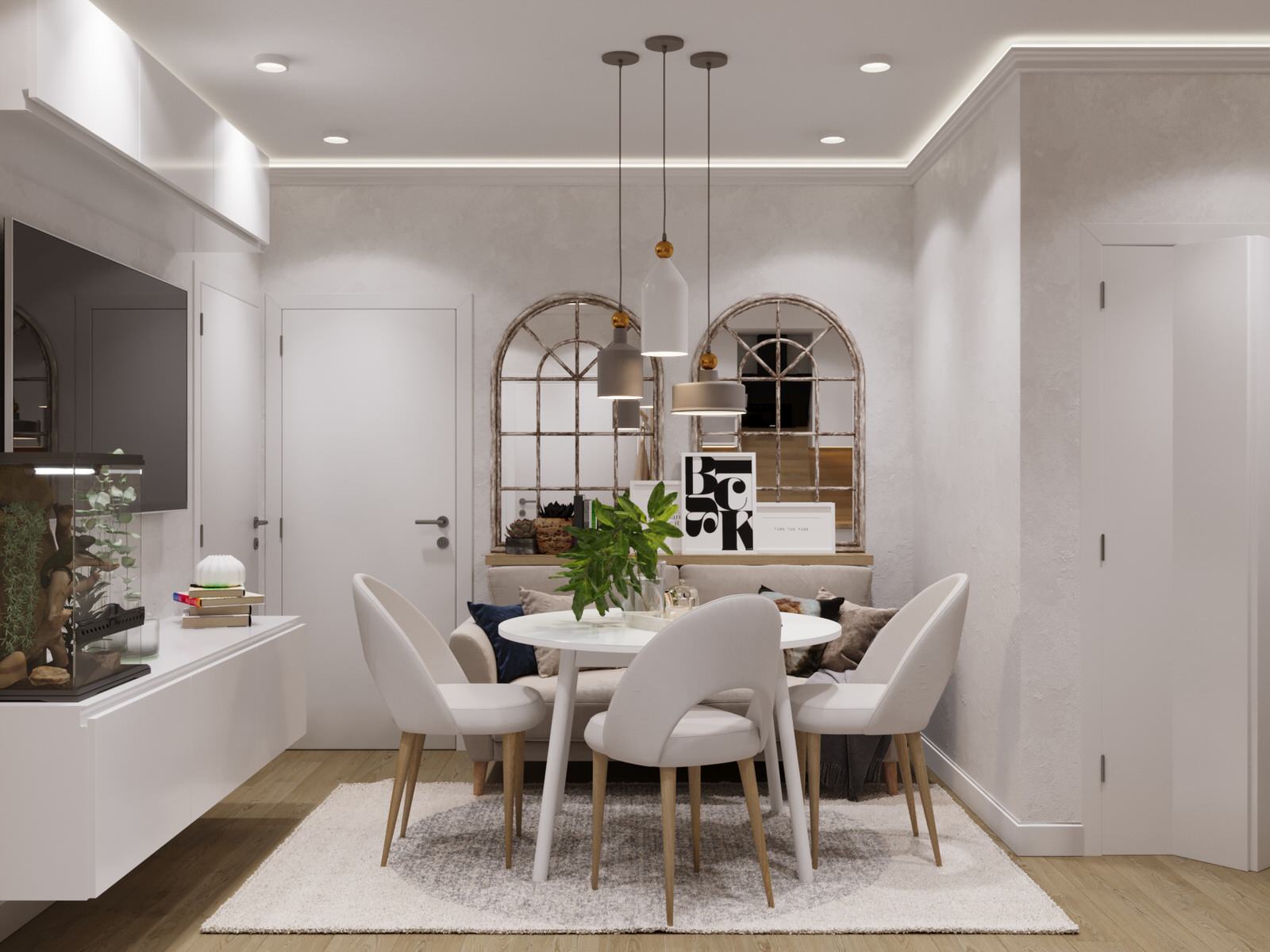 Кухня в коридоре или из двушки в полноценную трешку