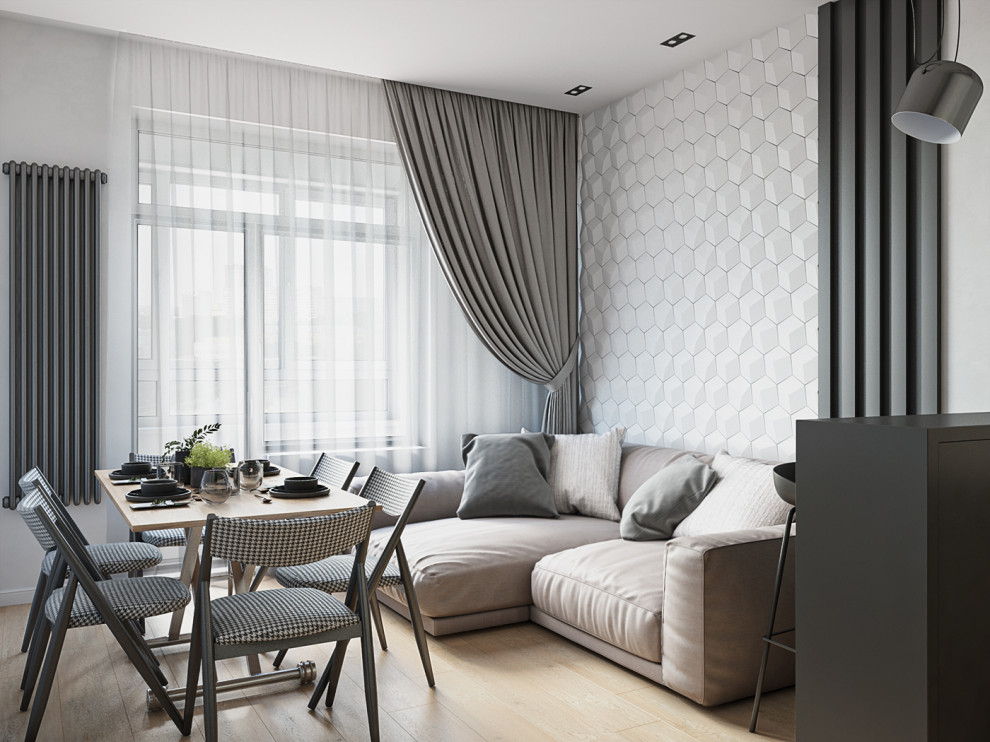 Квартира для семьи с тремя детьми "Стоун терапия"