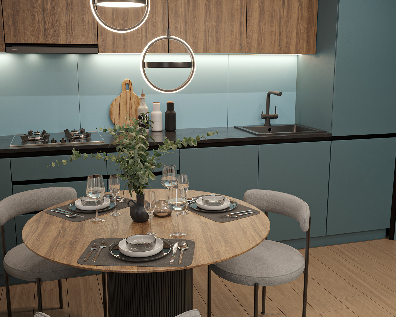 Кухня-гостиная