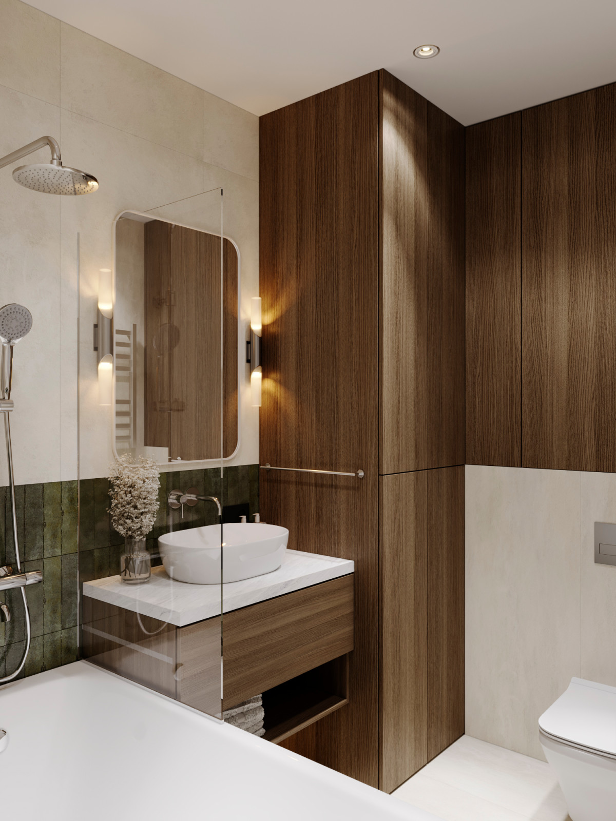 Уютный интерьер в ЖК Западный Порт