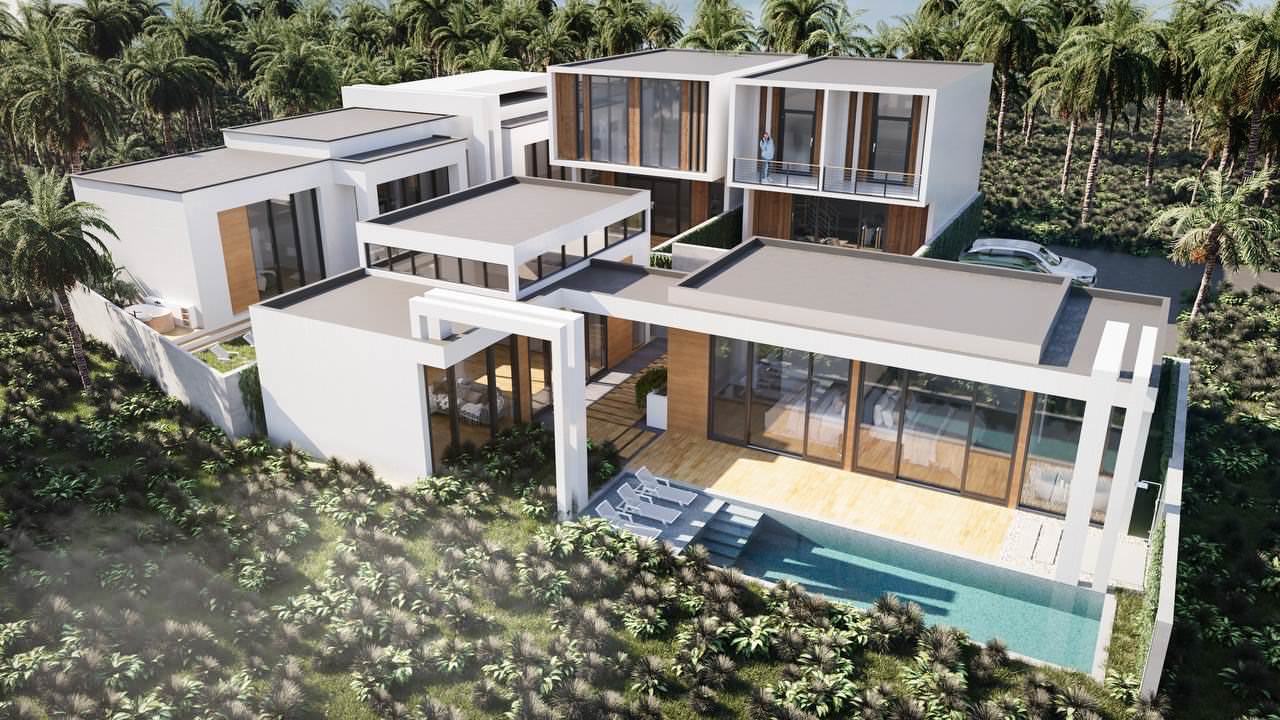 Проект комплекса вилл на Бали