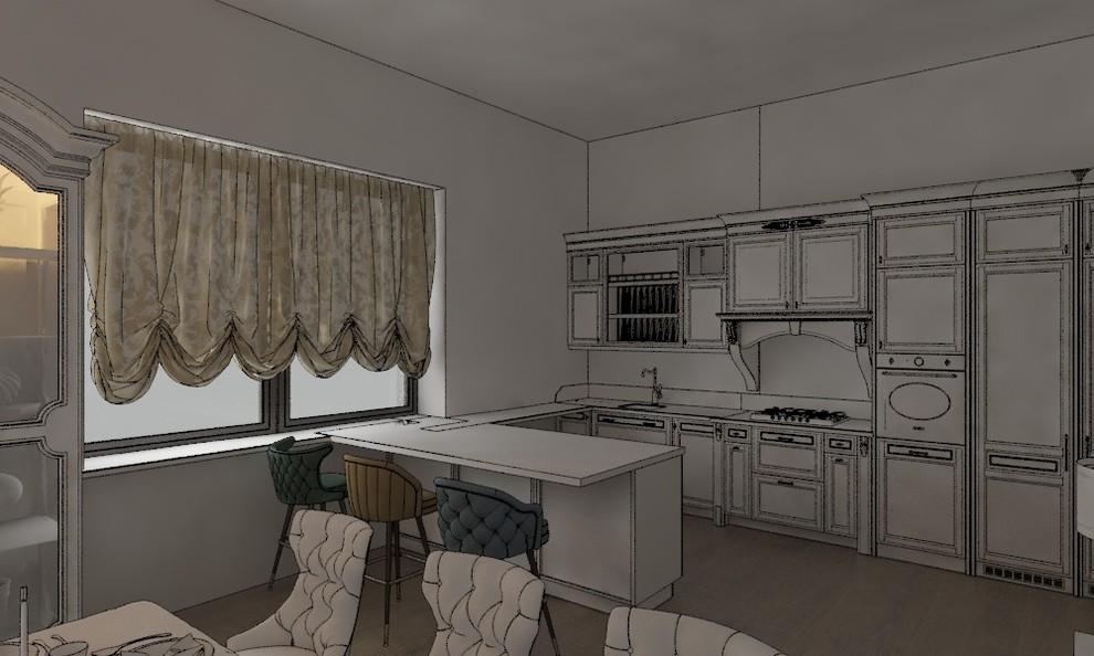 Соколовка. Загородный дом в Подмосковье.