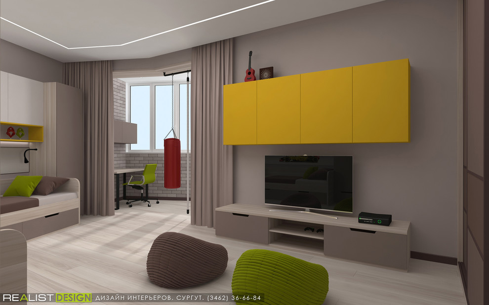 Обложка проекта: Интерьер детской. Сургут 2018