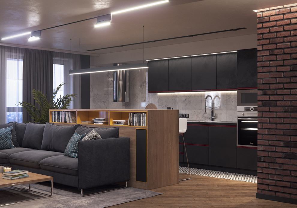 Дизайн проект 2-х комнатной  квартиры