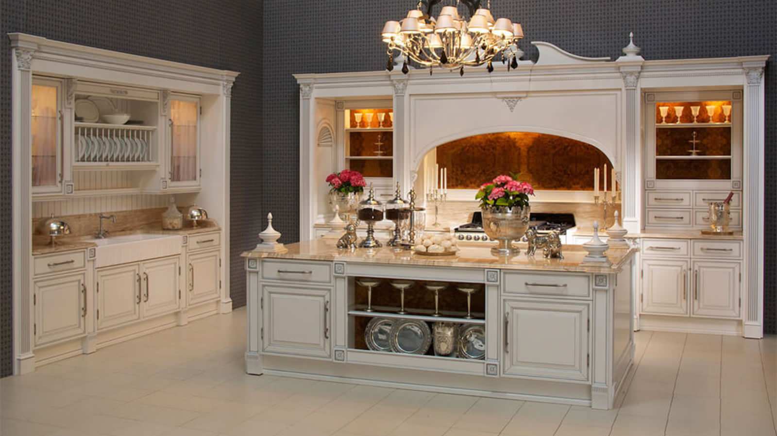 Кухни из МДФ «Британика Лакшери»