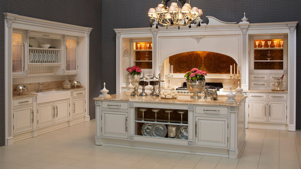 Кухни из МДФ «Британика Лакшери»