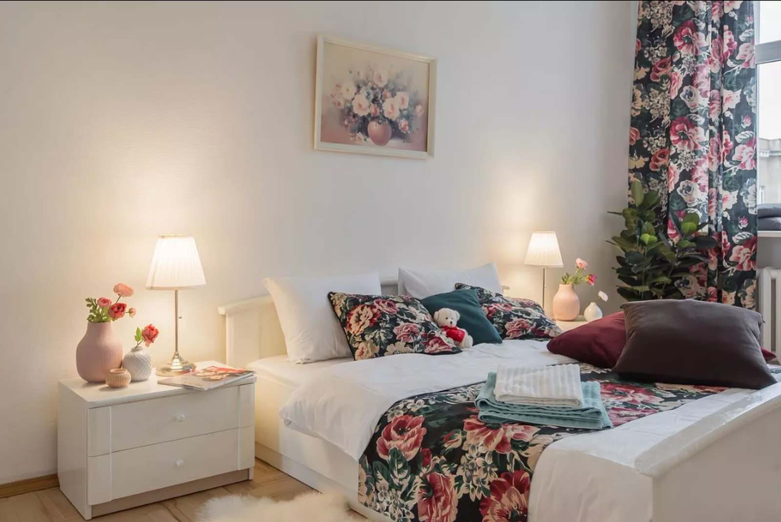 Декорирование квартира в центре Москвы под сдачу в посуточную аренду