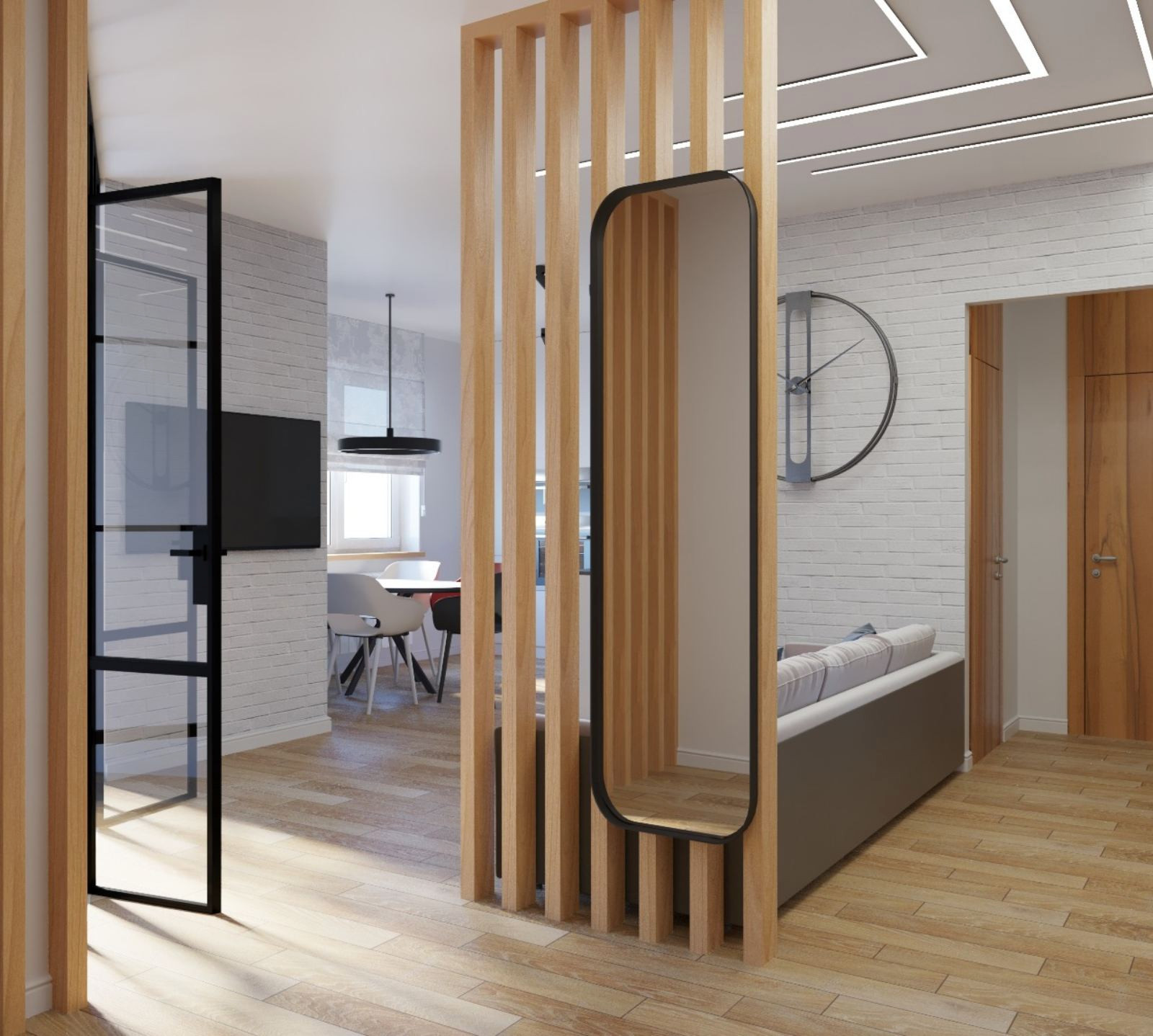 Обложка проекта: Квартира в скандинавском стиле.