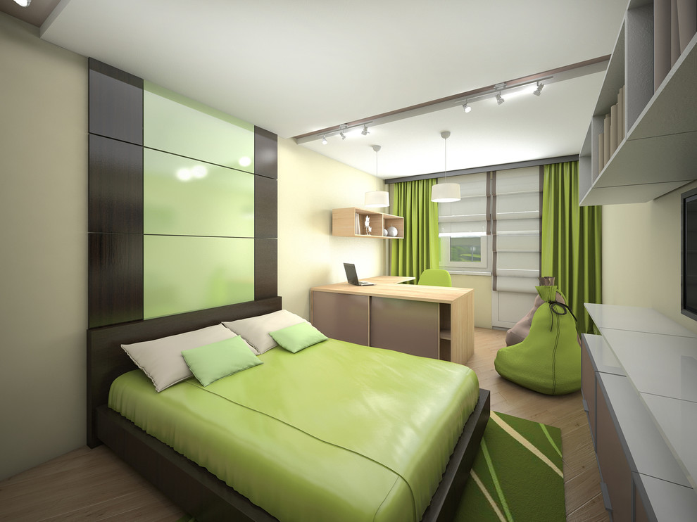 Дом с оттенком зеленого