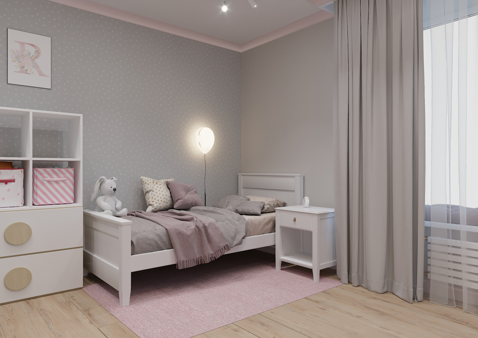 Дом в теплых оттенках