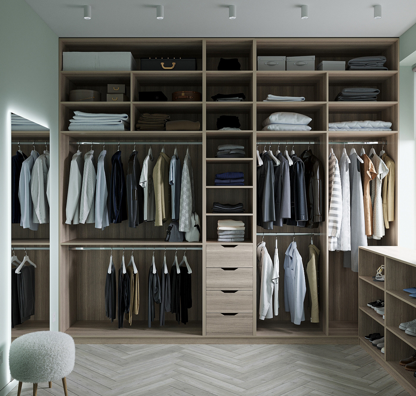 Древесно-мятное дуновение.