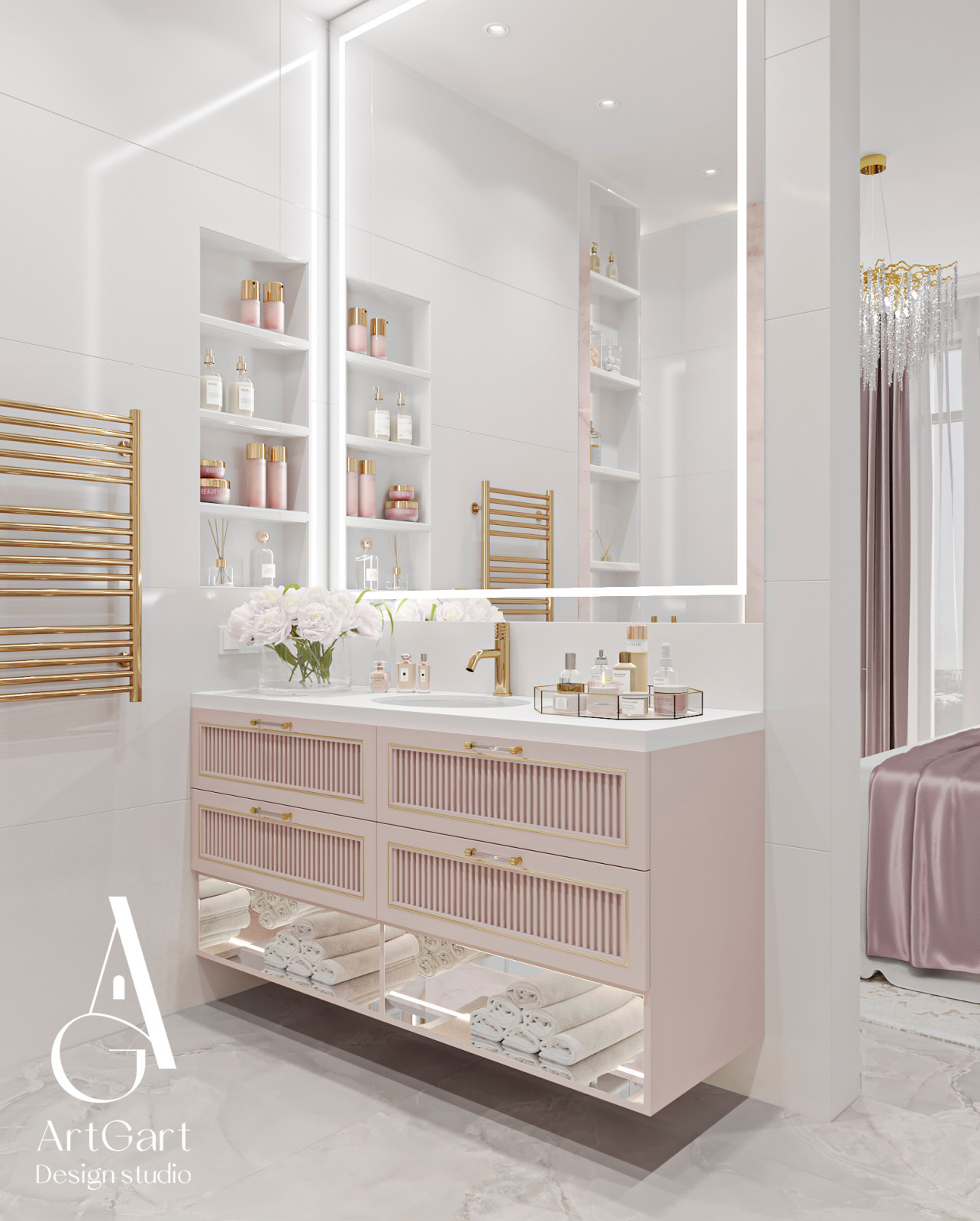 Дизайн квартиры в ЖК  Spires