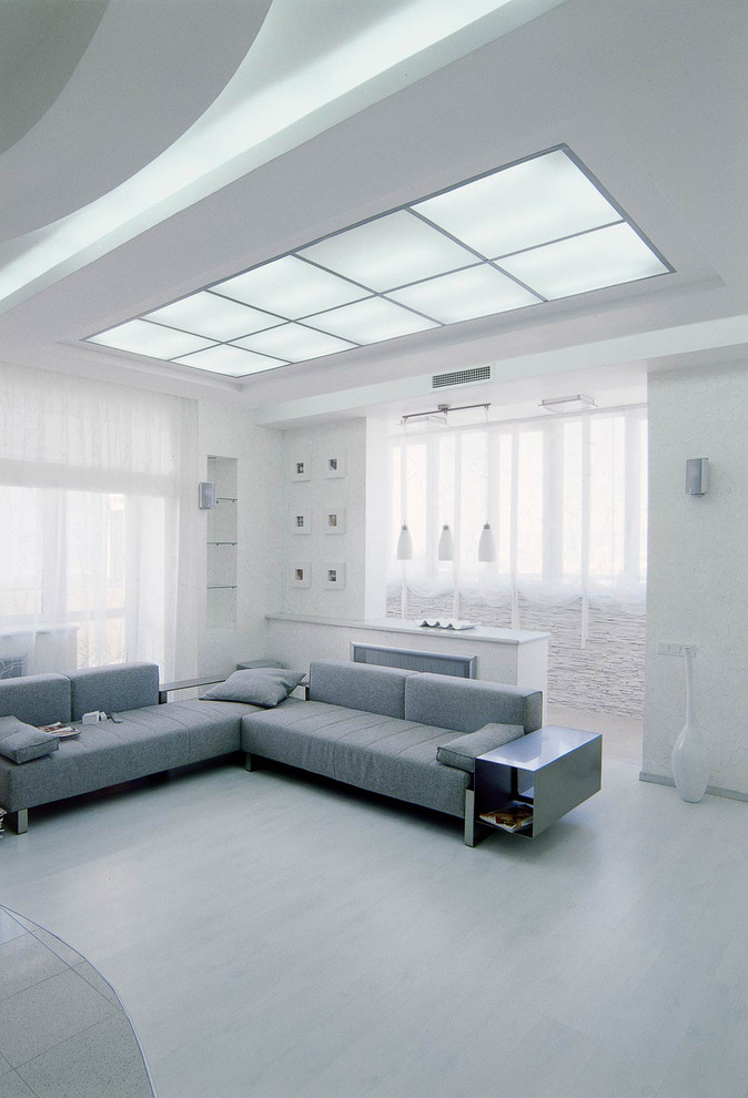 Идеально белый (3-х комн. квартира в ЖК "Шмитовский")