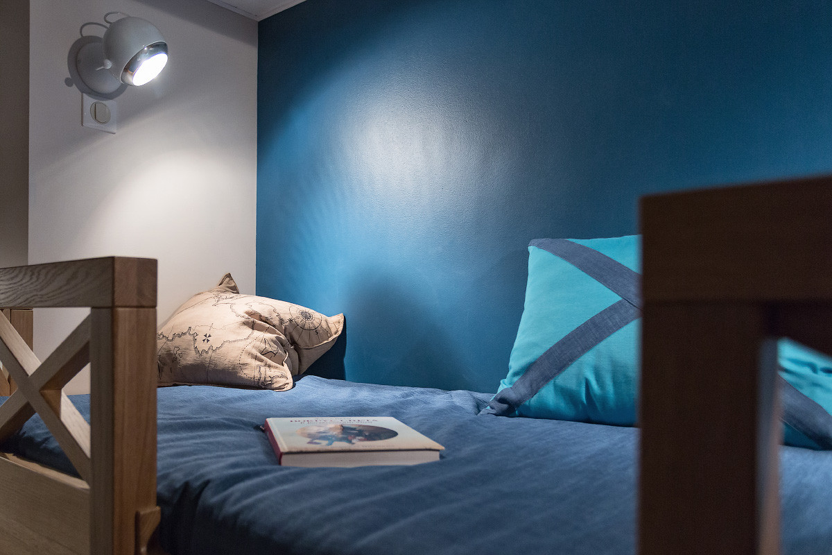 Замечательная двухуровневая квартира с фантастическим детским этажом