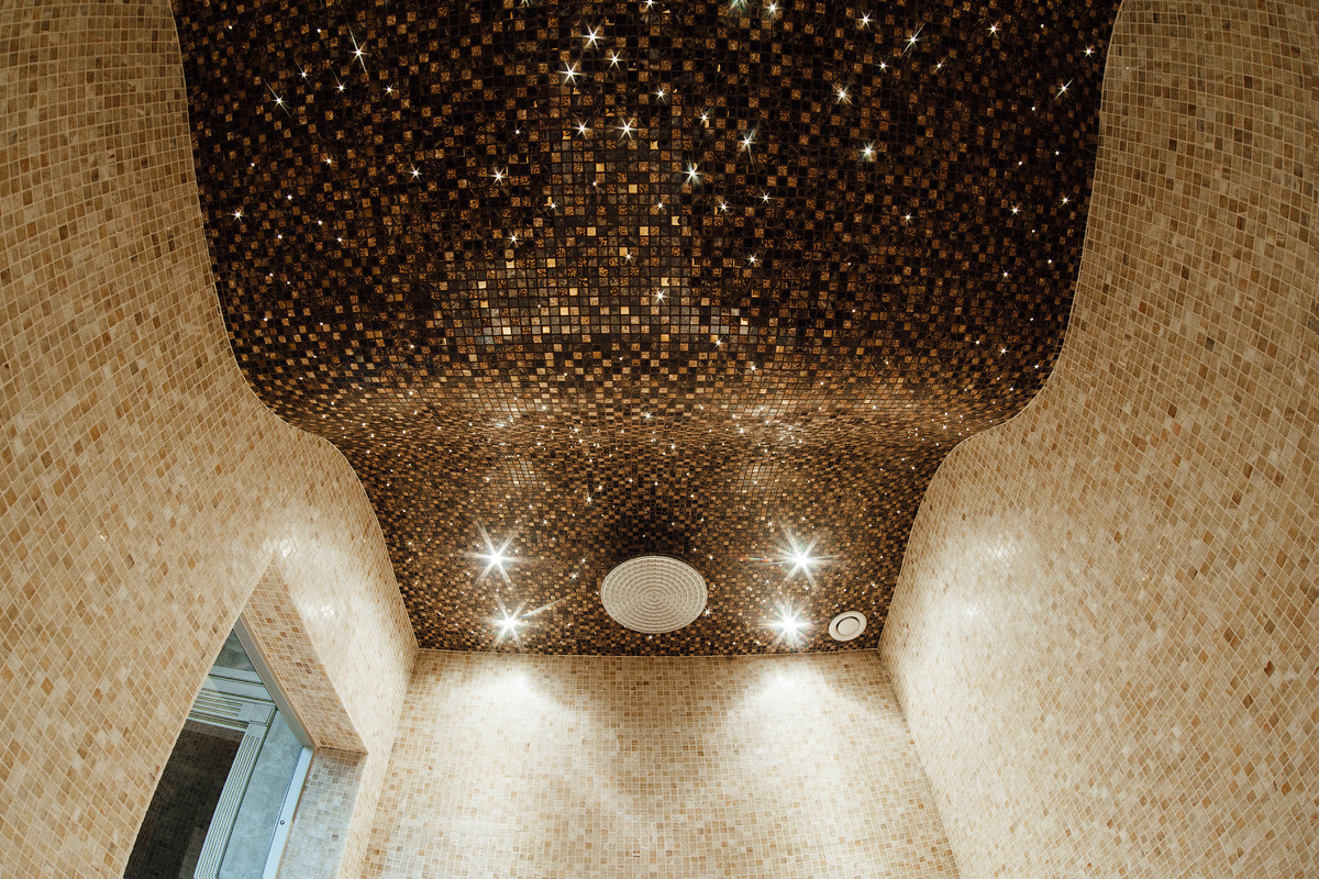 Обложка проекта: Хамам с необычным потолком