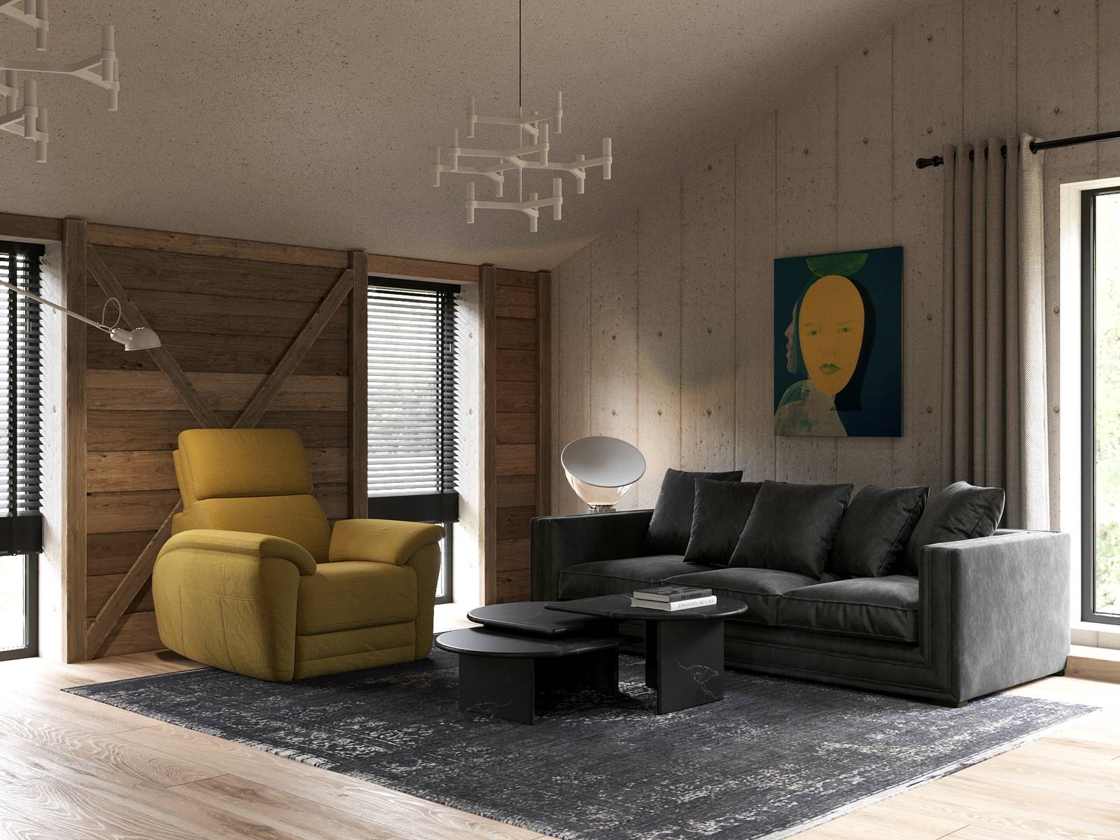 Дом вдали для размеренной жизни