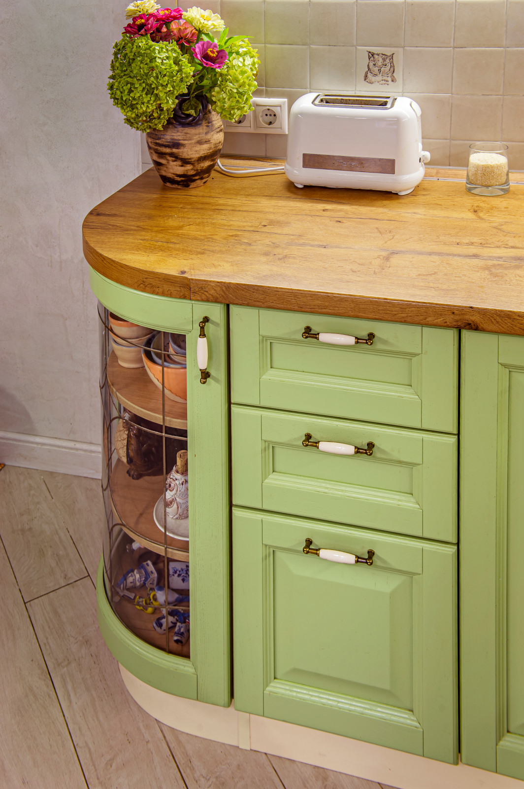 Кухня Альберо, массив