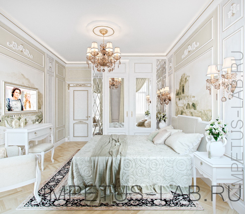 Проект квартиры в классическом стиле