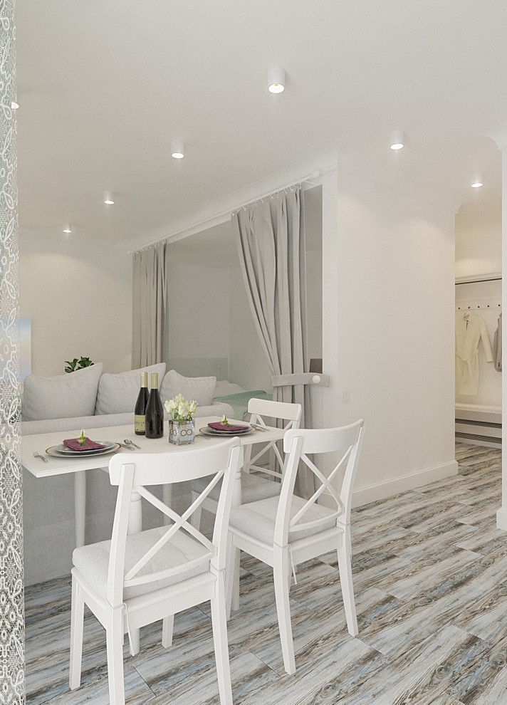 Дизайн-проект однокомнатной квартиры г. Тверь ул. А. Невского