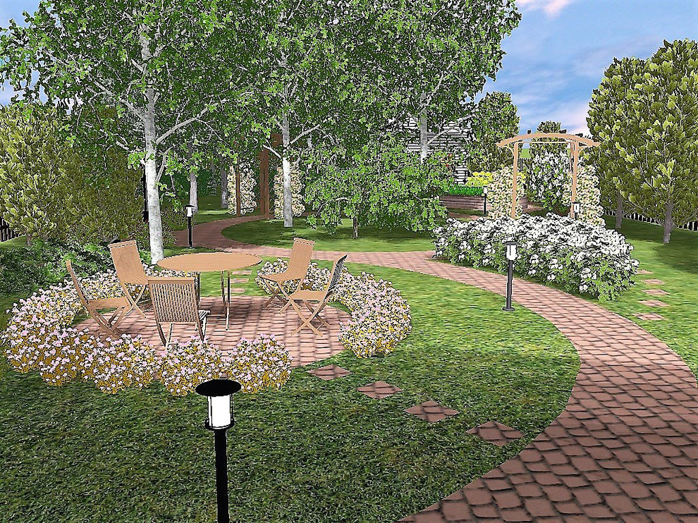 3d-визуализация "Васильевка"