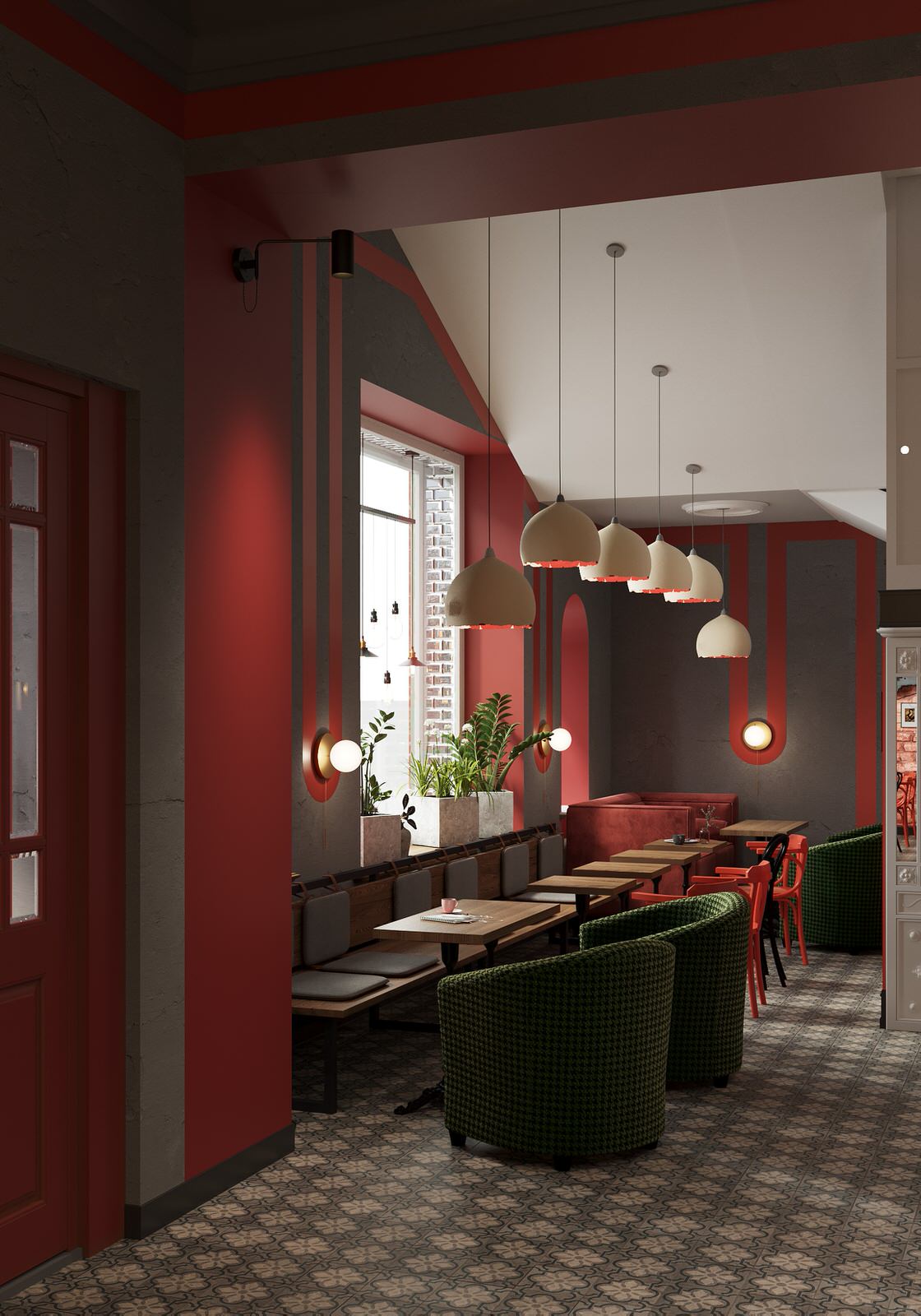 Дизайн-проект кофейни часть 2