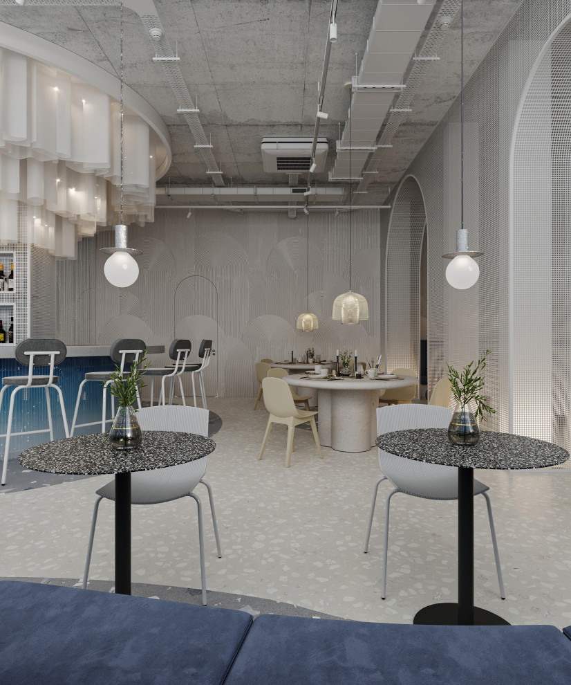 Дизайн-проект ресторана в Москве