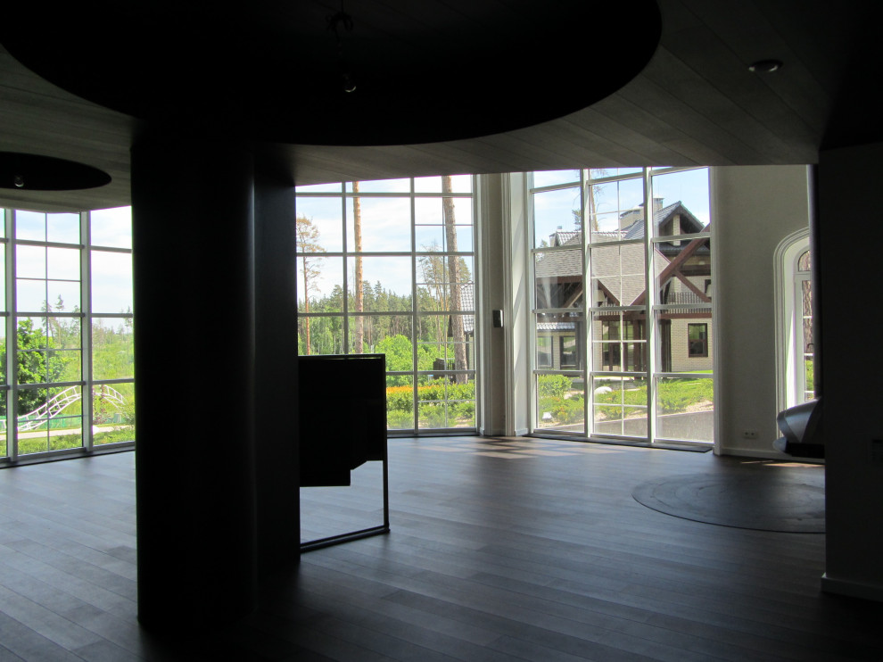 Обложка проекта: Гостиная дома №1 турбазы "СОСНОВЫЙ БОР"